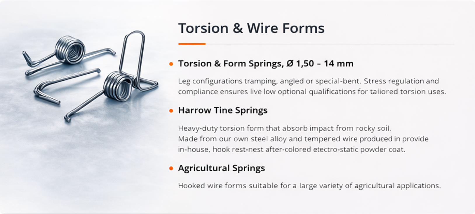 Torsion Springs